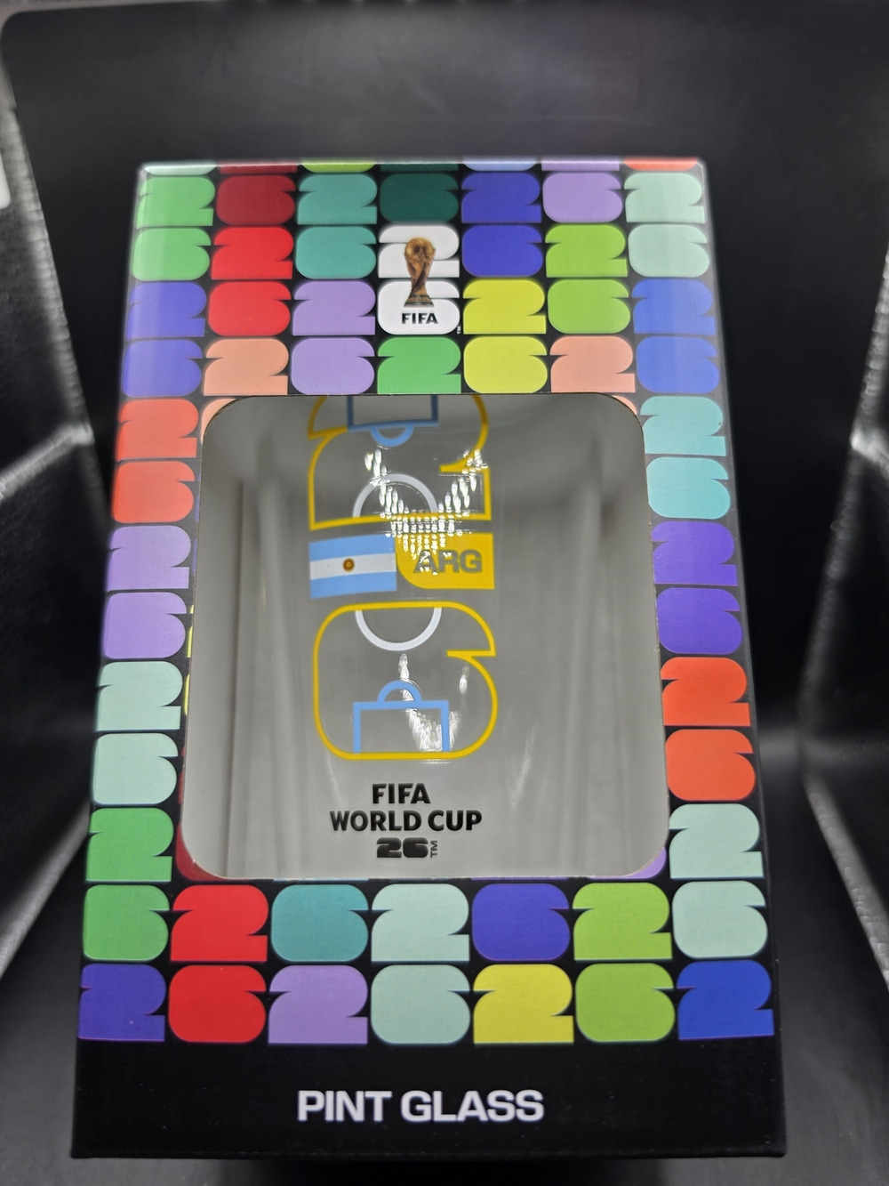 Fifa 2026 World Cup Argentina Glass